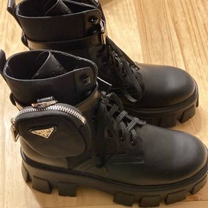 Prada monolith Boots
